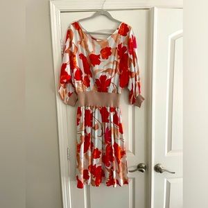 Perfect fall colors this dress from Anthropologie